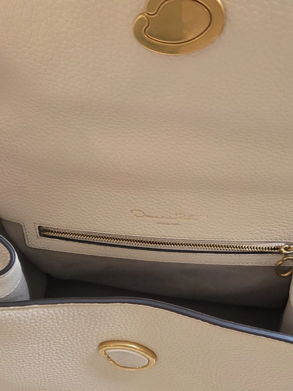 Oscar De La Renta Poppy Handbag